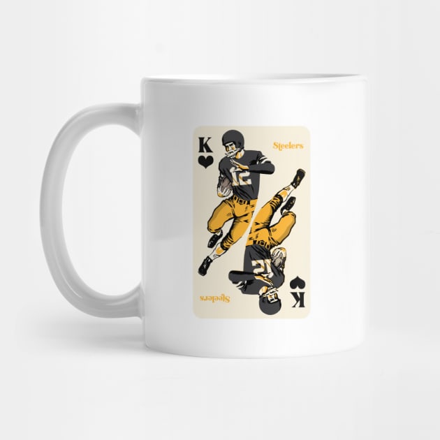 Pittsburgh Steelers King of Hearts by Rad Love